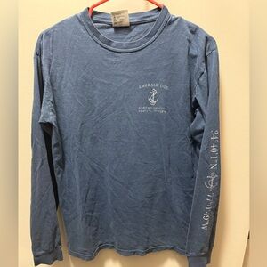 Comfort Colors Blue Long Sleeve Tee